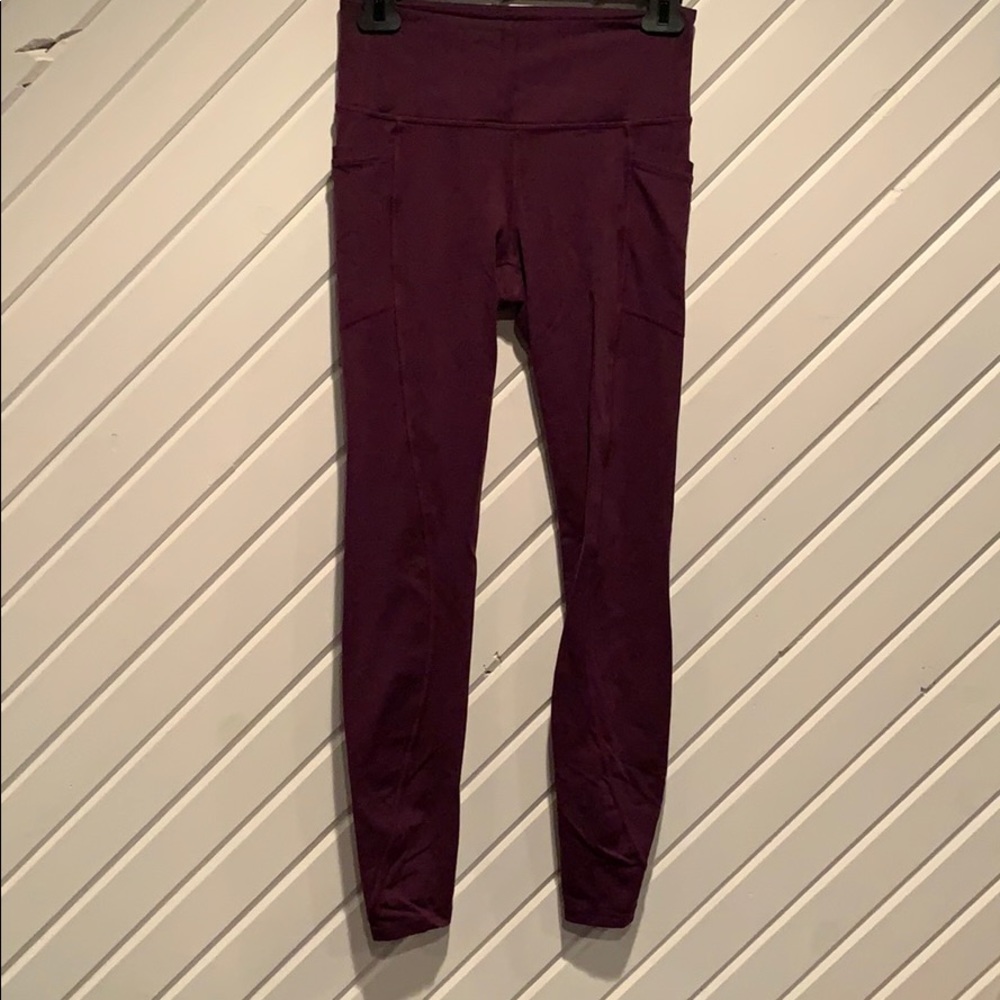 Purple Athleta leggings